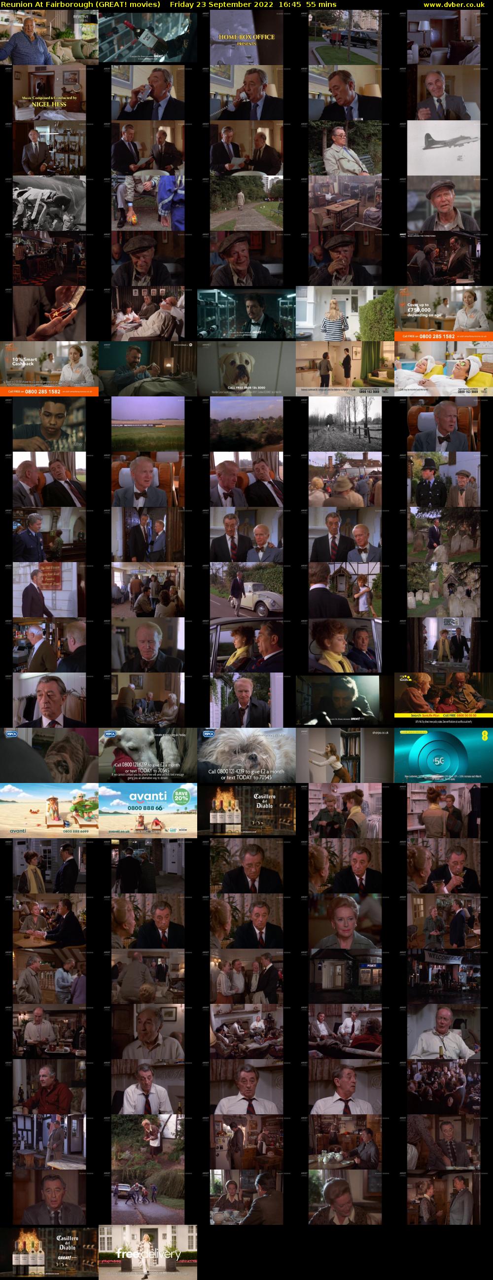 Reunion At Fairborough (GREAT! movies) Friday 23 September 2022 16:45 - 17:40