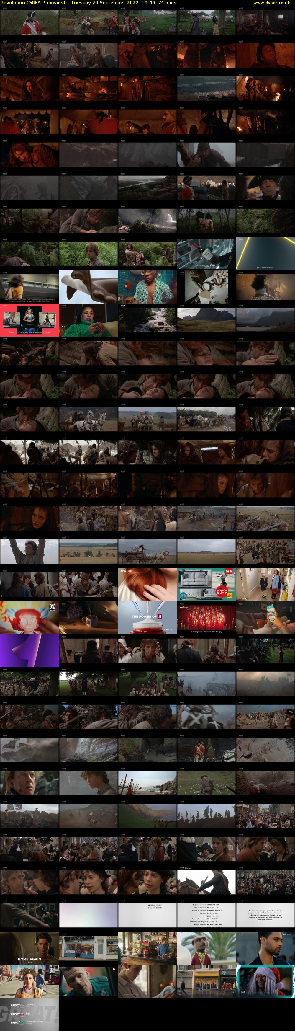 Revolution (GREAT! movies) Tuesday 20 September 2022 19:46 - 21:00