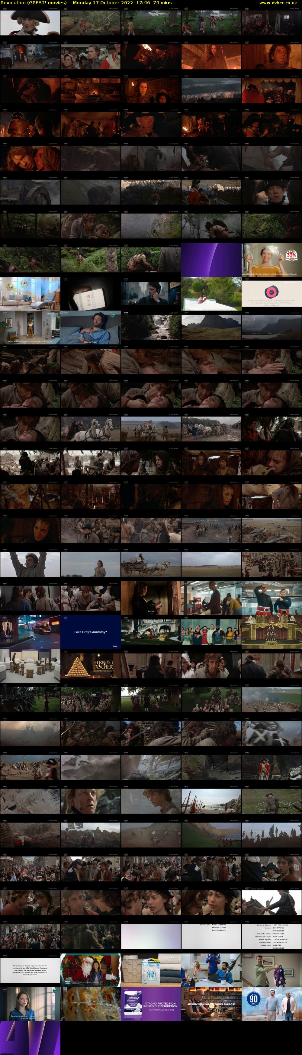 Revolution (GREAT! movies) Monday 17 October 2022 17:46 - 19:00