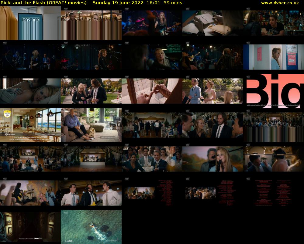 Ricki and the Flash (GREAT! movies) Sunday 19 June 2022 16:01 - 17:00