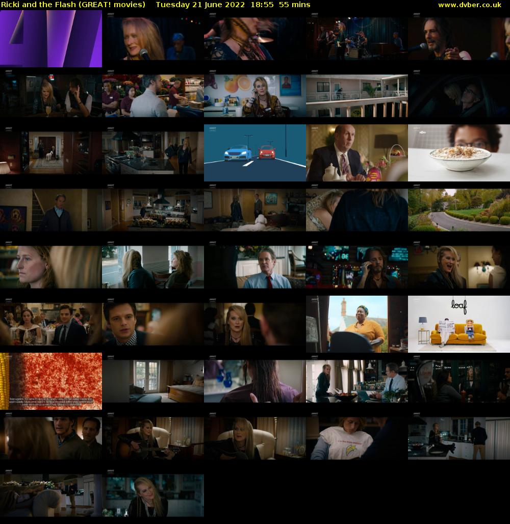 Ricki and the Flash (GREAT! movies) Tuesday 21 June 2022 18:55 - 19:50