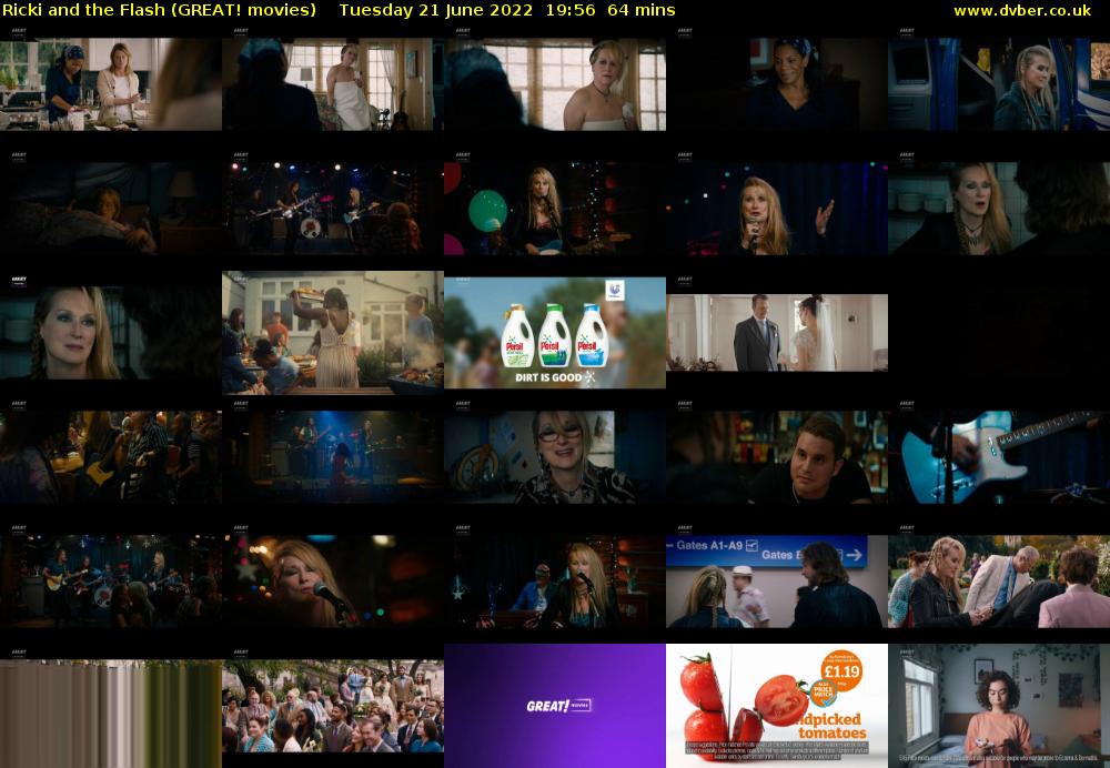 Ricki and the Flash (GREAT! movies) Tuesday 21 June 2022 19:56 - 21:00