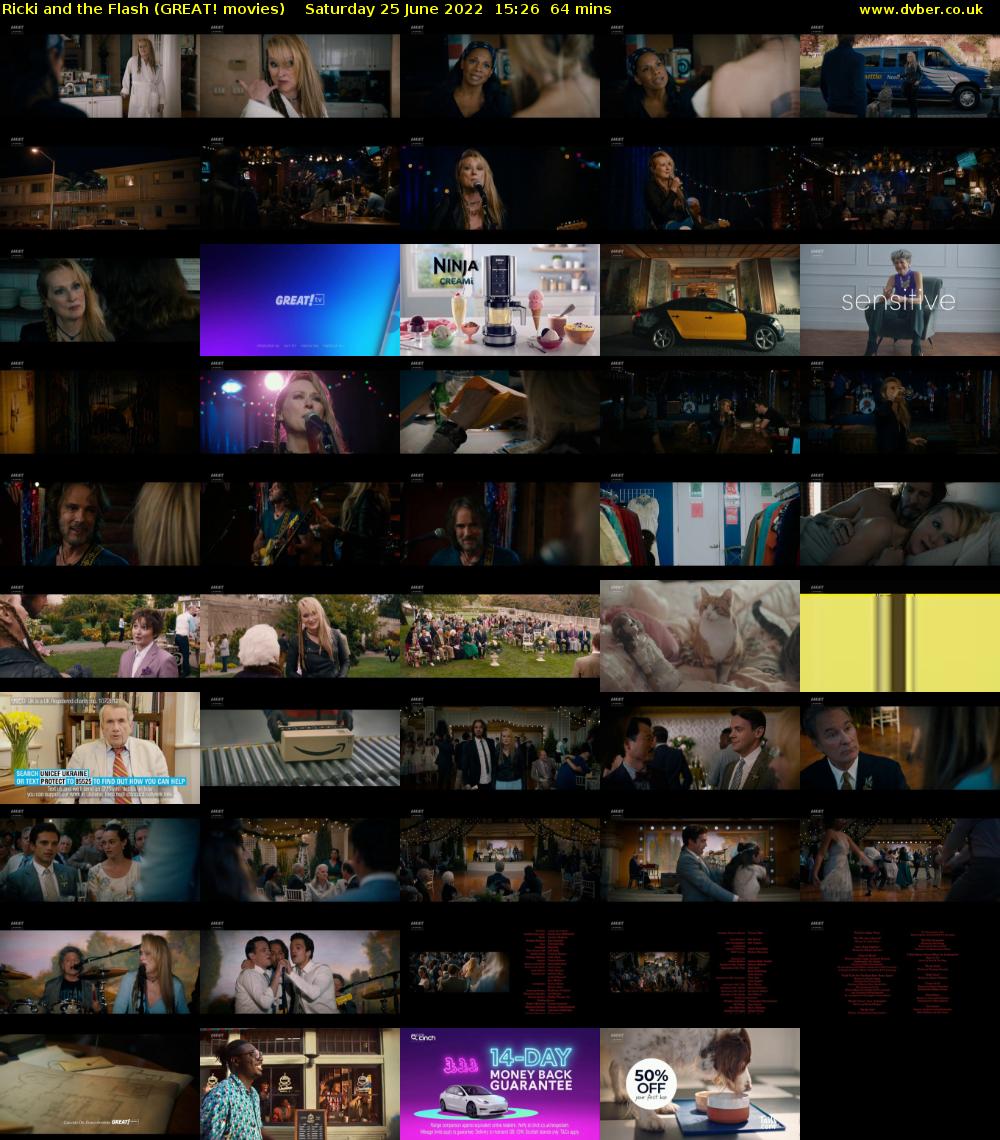 Ricki and the Flash (GREAT! movies) Saturday 25 June 2022 15:26 - 16:30