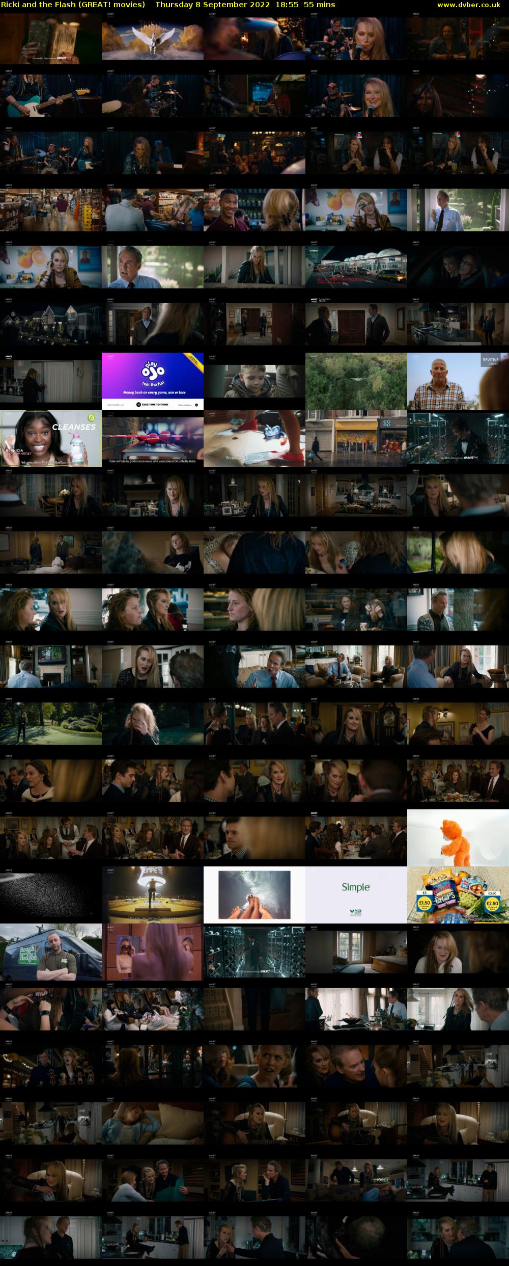 Ricki and the Flash (GREAT! movies) Thursday 8 September 2022 18:55 - 19:50