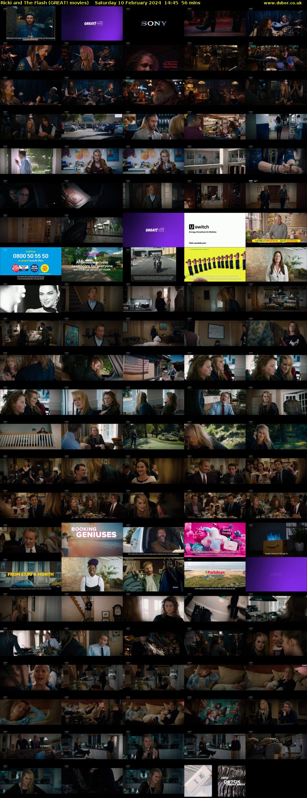 Ricki and the Flash (GREAT! movies) Saturday 10 February 2024 14:45 - 15:41
