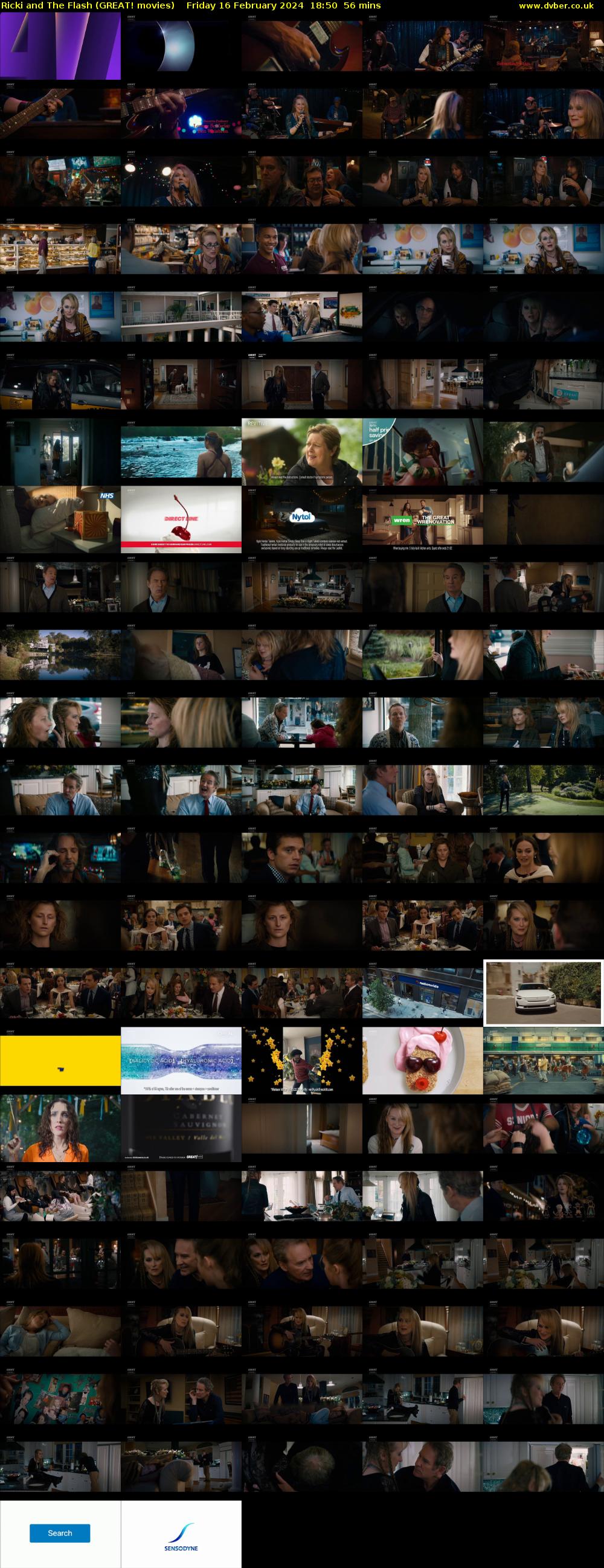 Ricki and the Flash (GREAT! movies) Friday 16 February 2024 18:50 - 19:46