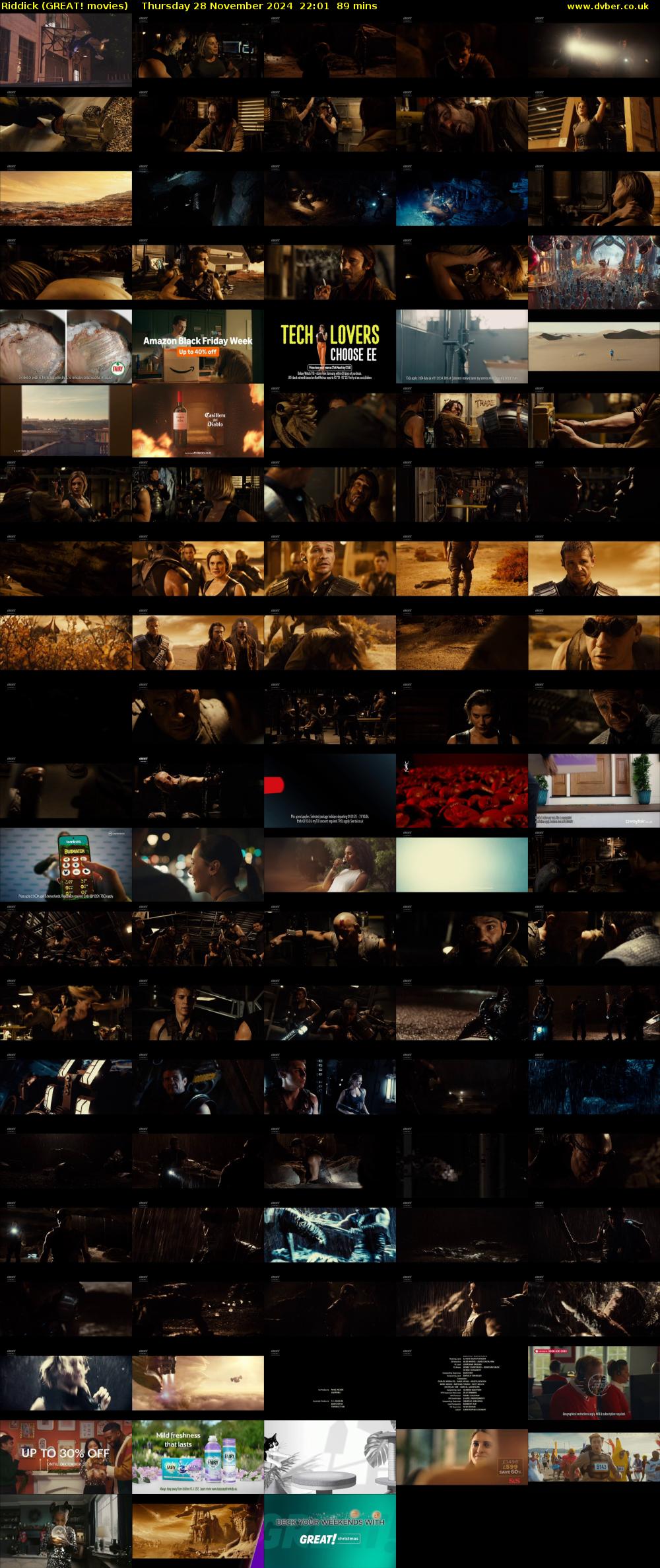 Riddick (GREAT! movies) Thursday 28 November 2024 22:01 - 23:30