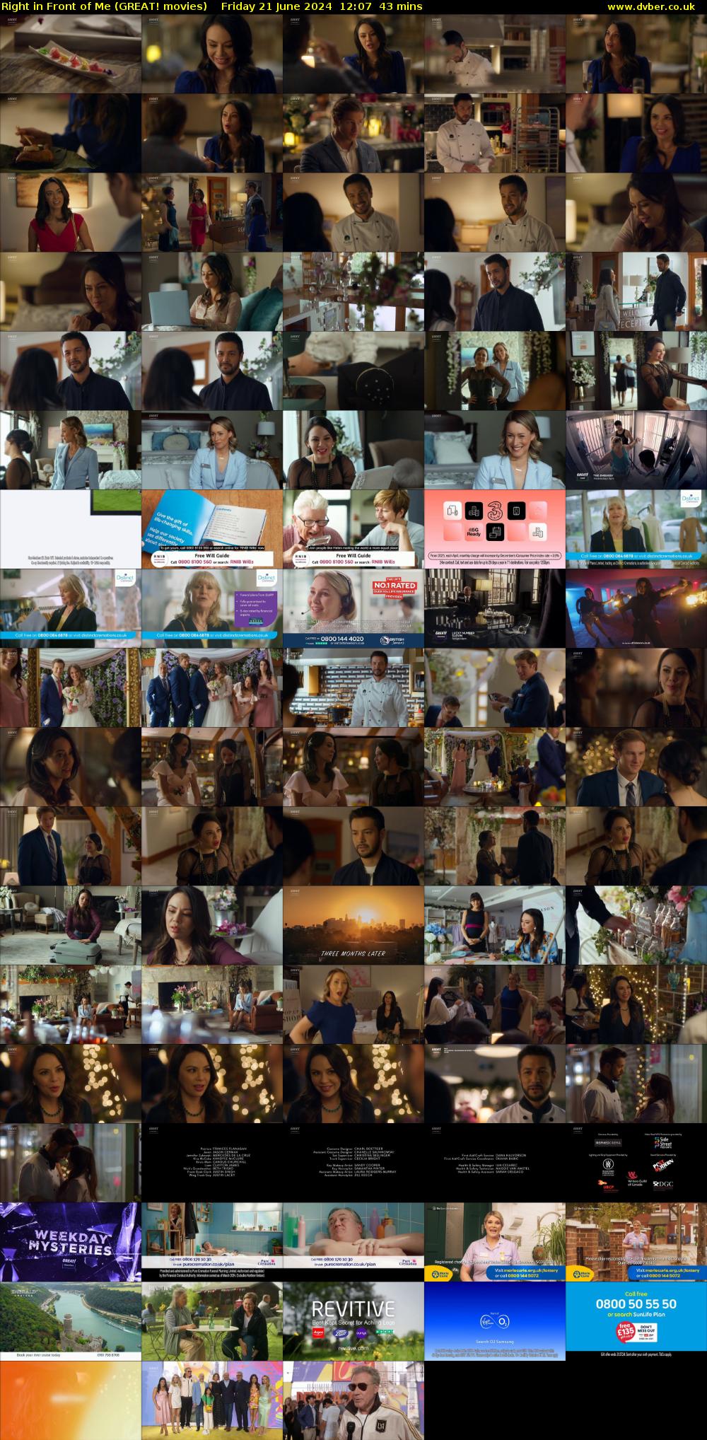 Right in Front of Me (GREAT! movies) Friday 21 June 2024 12:07 - 12:50