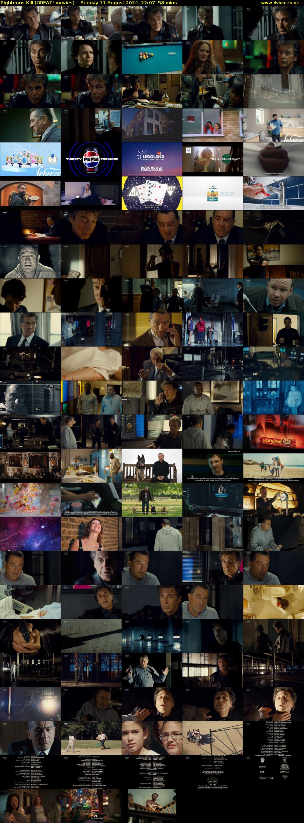 Righteous Kill (GREAT! movies) Sunday 11 August 2024 22:07 - 23:05