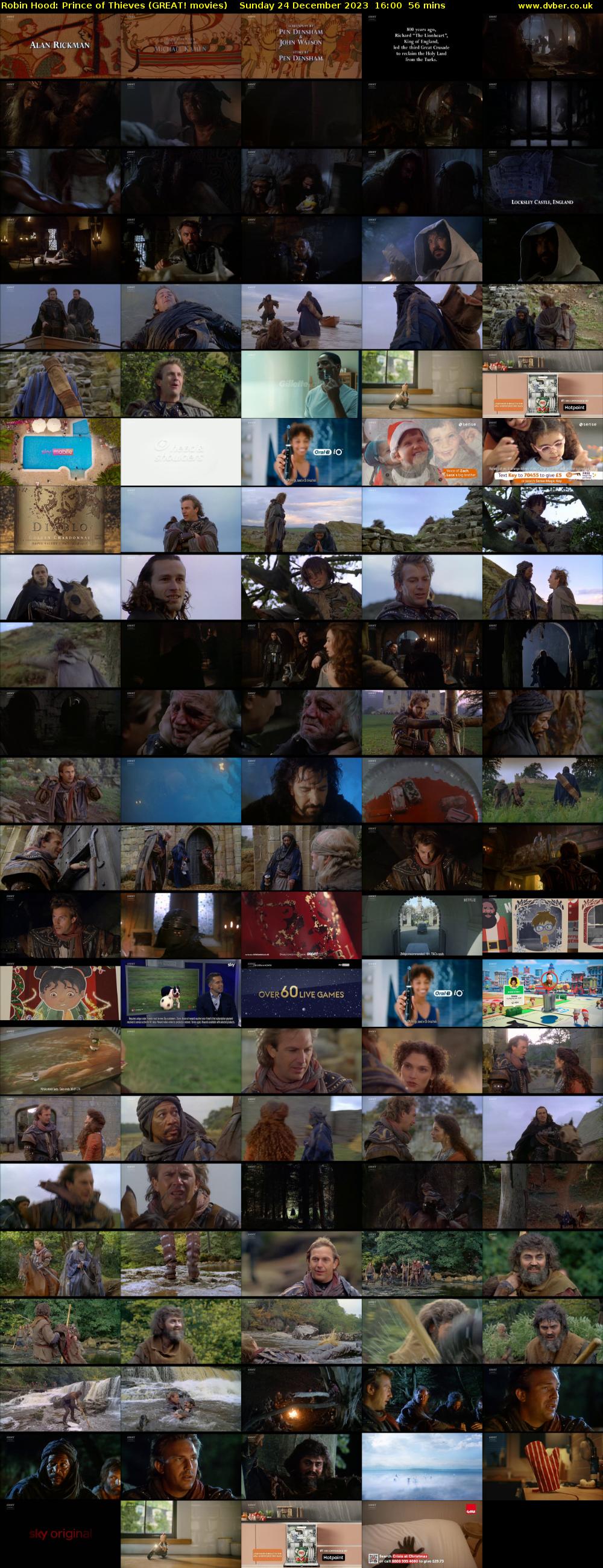 Robin Hood: Prince of Thieves (GREAT! movies) Sunday 24 December 2023 16:00 - 16:56