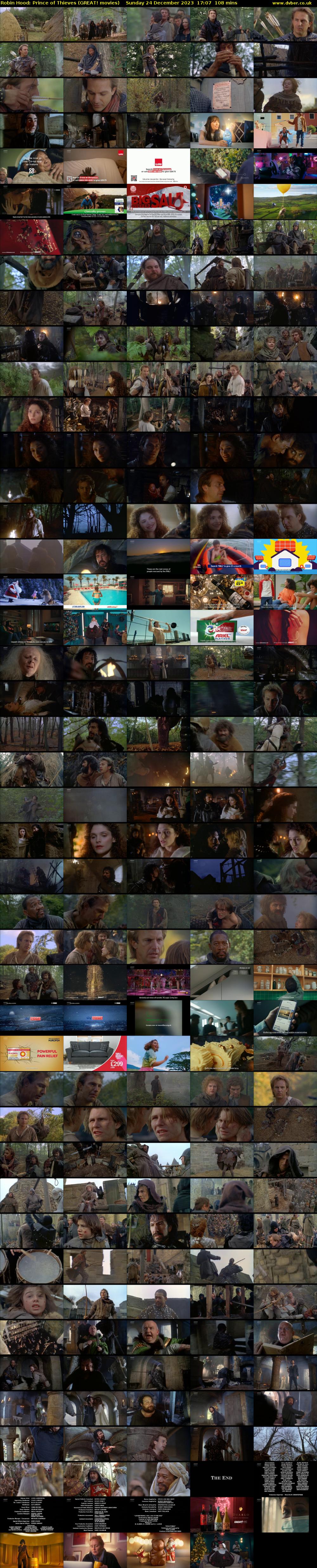 Robin Hood: Prince of Thieves (GREAT! movies) Sunday 24 December 2023 17:07 - 18:55