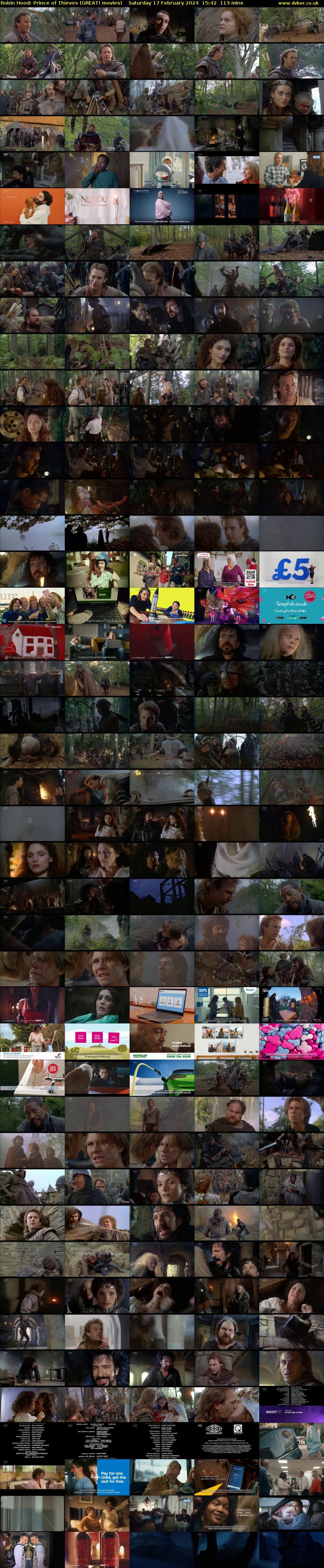 Robin Hood: Prince of Thieves (GREAT! movies) Saturday 17 February 2024 15:42 - 17:35