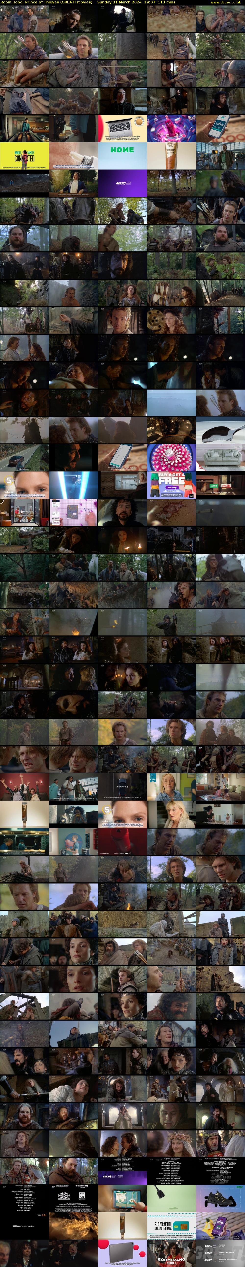 Robin Hood: Prince of Thieves (GREAT! movies) Sunday 31 March 2024 19:07 - 21:00