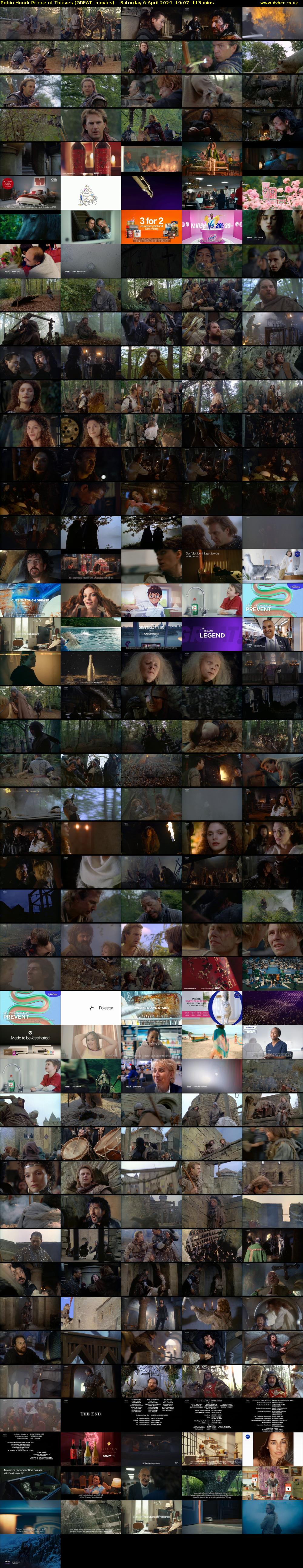 Robin Hood: Prince of Thieves (GREAT! movies) Saturday 6 April 2024 19:07 - 21:00