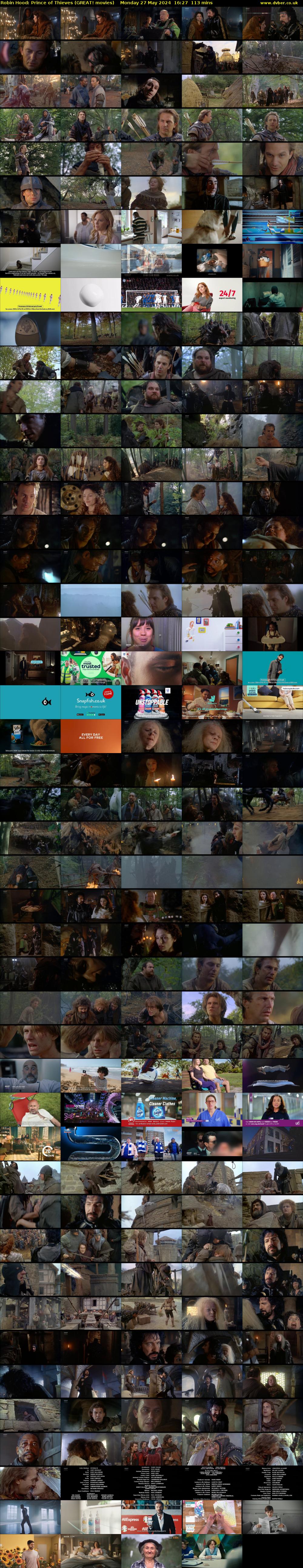 Robin Hood: Prince of Thieves (GREAT! movies) Monday 27 May 2024 16:27 - 18:20