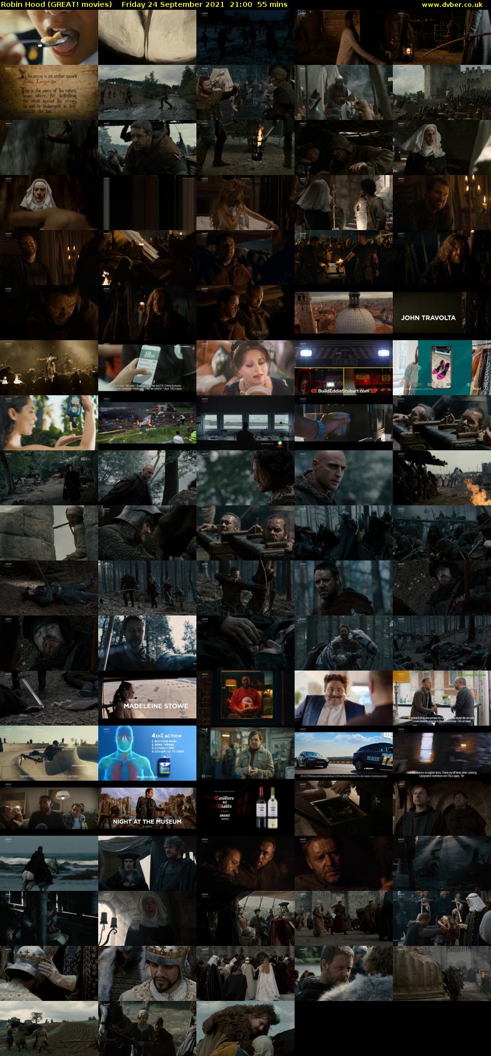 Robin Hood (GREAT! movies) Friday 24 September 2021 21:00 - 21:55