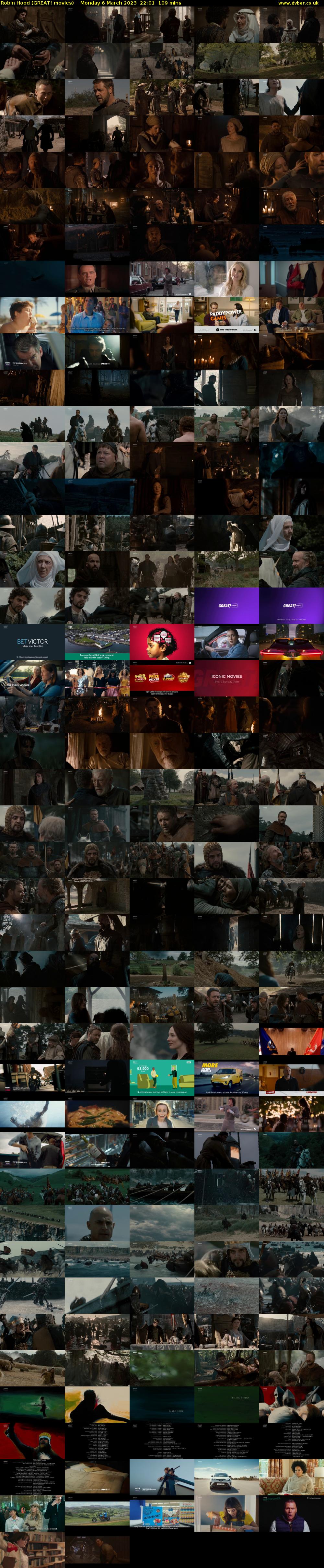 Robin Hood (GREAT! movies) Monday 6 March 2023 22:01 - 23:50