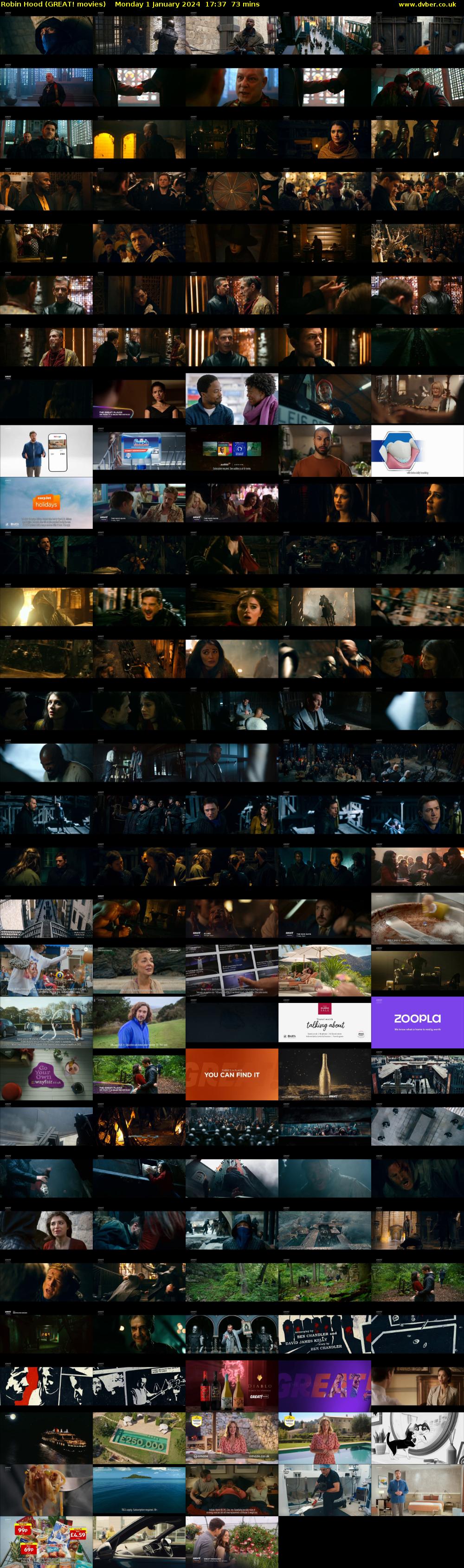 Robin Hood (GREAT! movies) Monday 1 January 2024 17:37 - 18:50