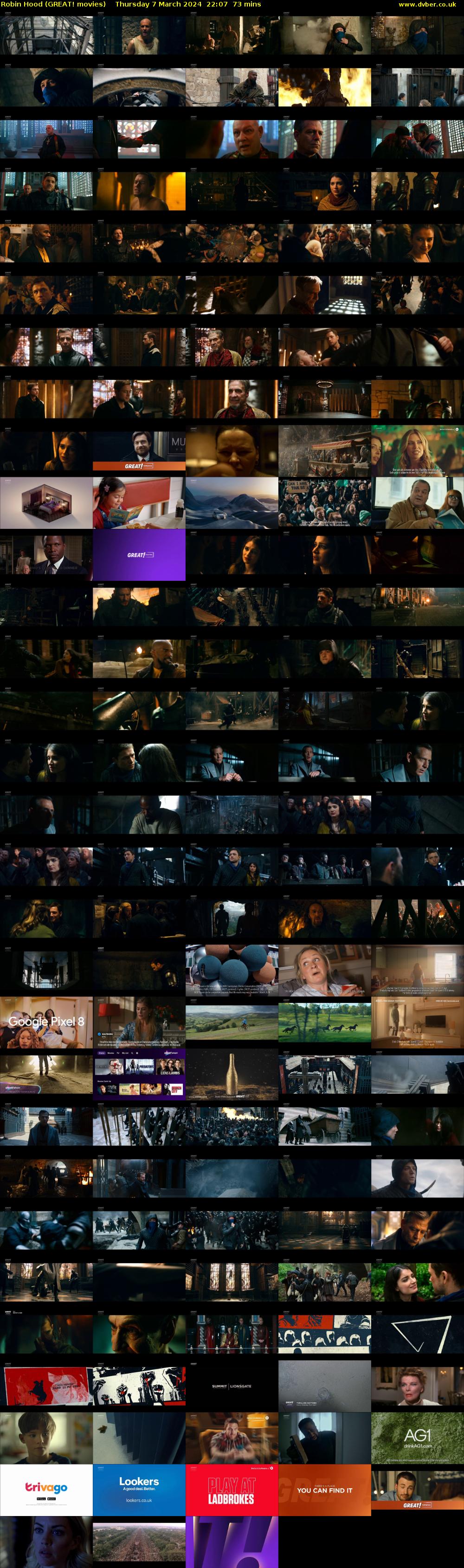Robin Hood (GREAT! movies) Thursday 7 March 2024 22:07 - 23:20