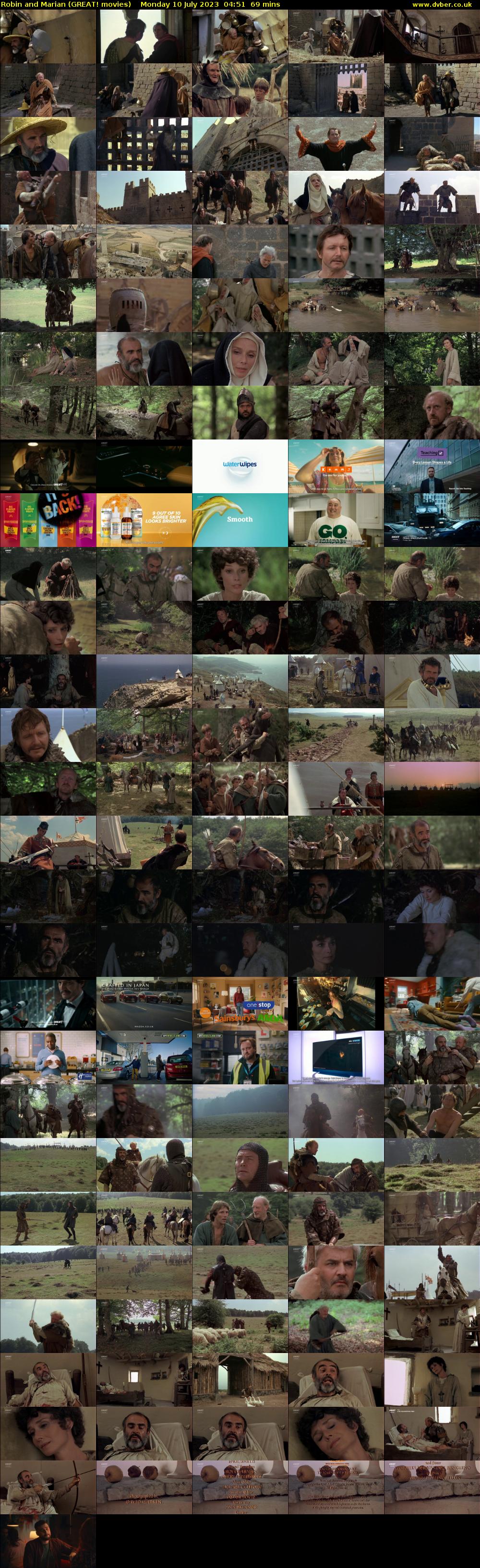 Robin and Marian (GREAT! movies) Monday 10 July 2023 04:51 - 06:00