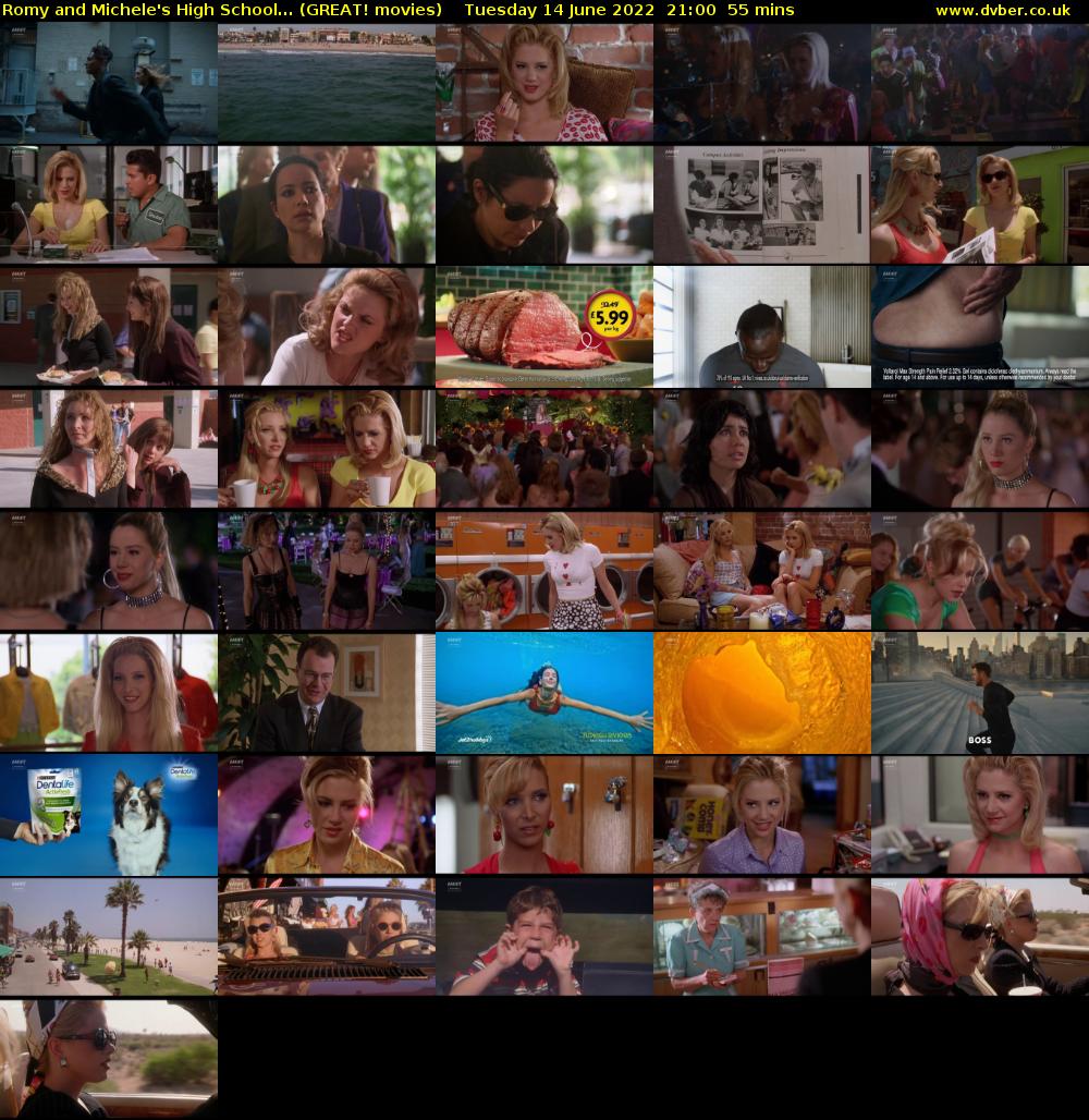 Romy and Michele's High School... (GREAT! movies) Tuesday 14 June 2022 21:00 - 21:55