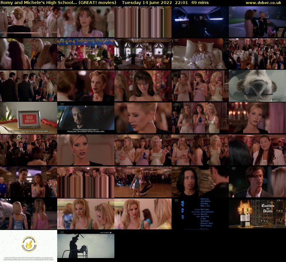 Romy and Michele's High School... (GREAT! movies) Tuesday 14 June 2022 22:01 - 22:50
