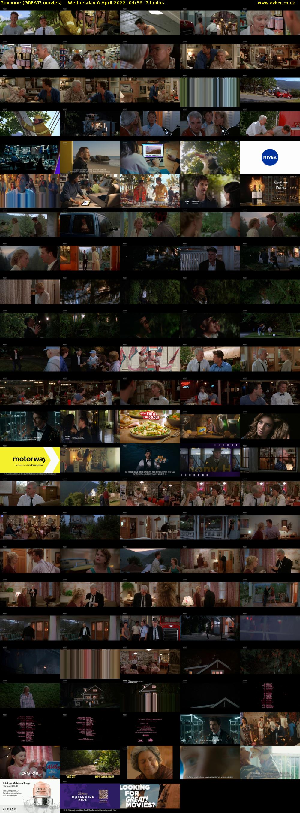 Roxanne (GREAT! movies) Wednesday 6 April 2022 04:36 - 05:50