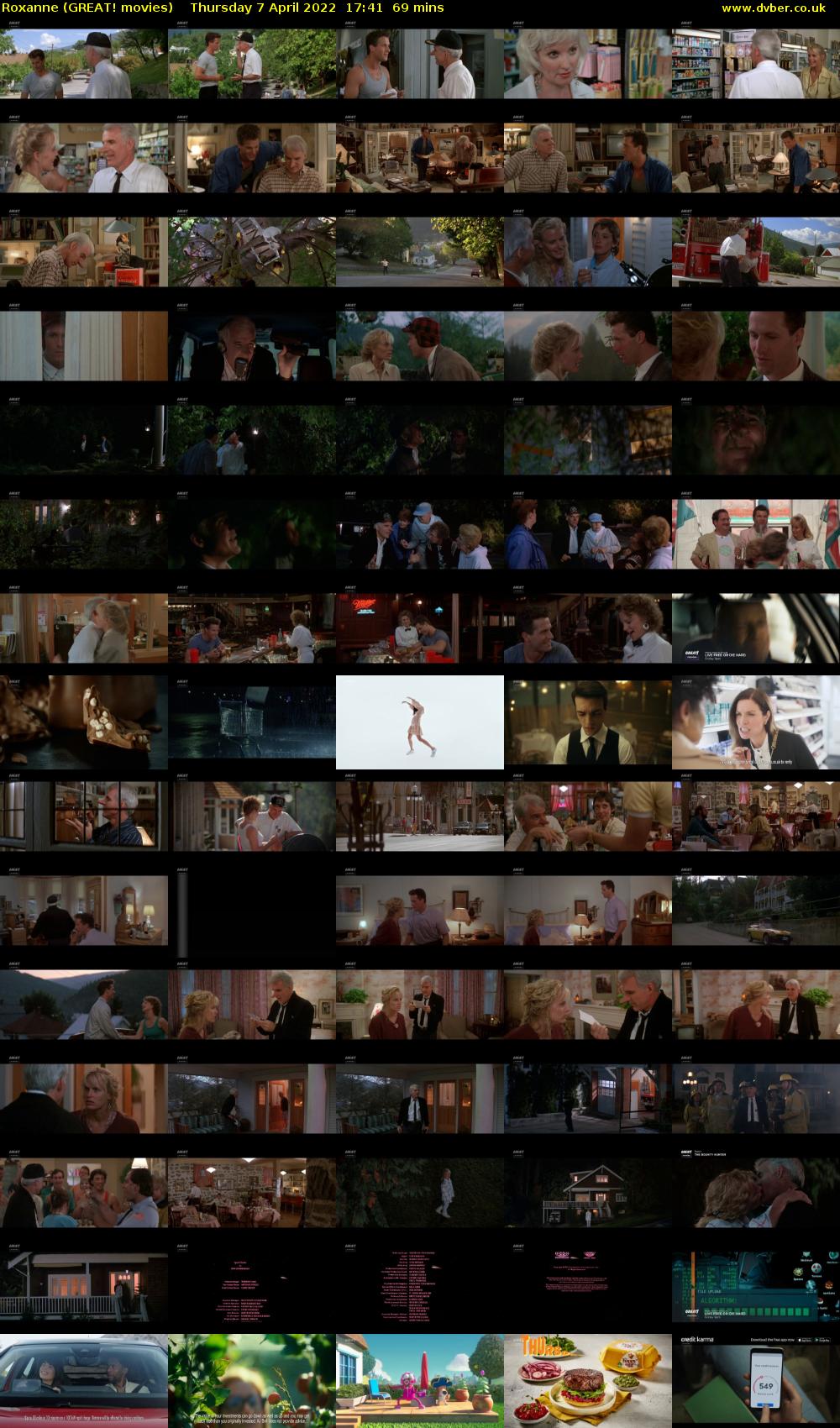 Roxanne (GREAT! movies) Thursday 7 April 2022 17:41 - 18:50