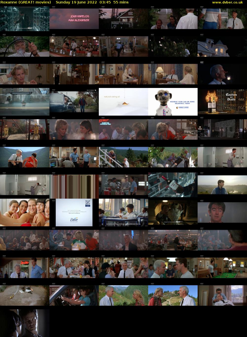 Roxanne (GREAT! movies) Sunday 19 June 2022 03:45 - 04:40