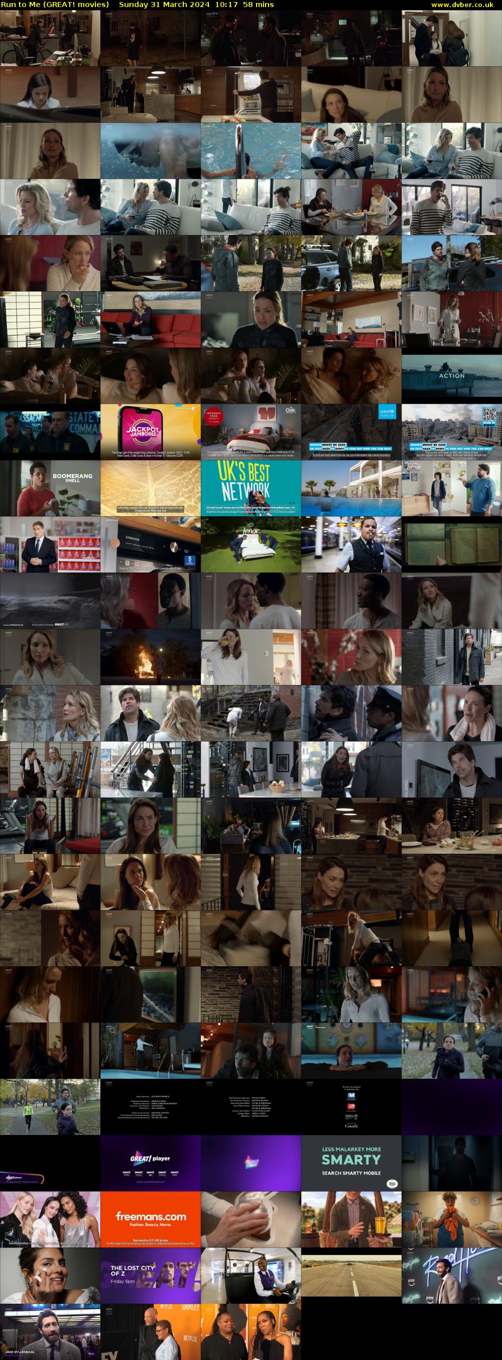 Run to Me (GREAT! movies) Sunday 31 March 2024 10:17 - 11:15