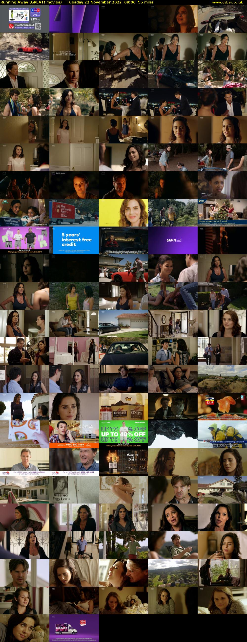 Running Away (GREAT! movies) Tuesday 22 November 2022 09:00 - 09:55