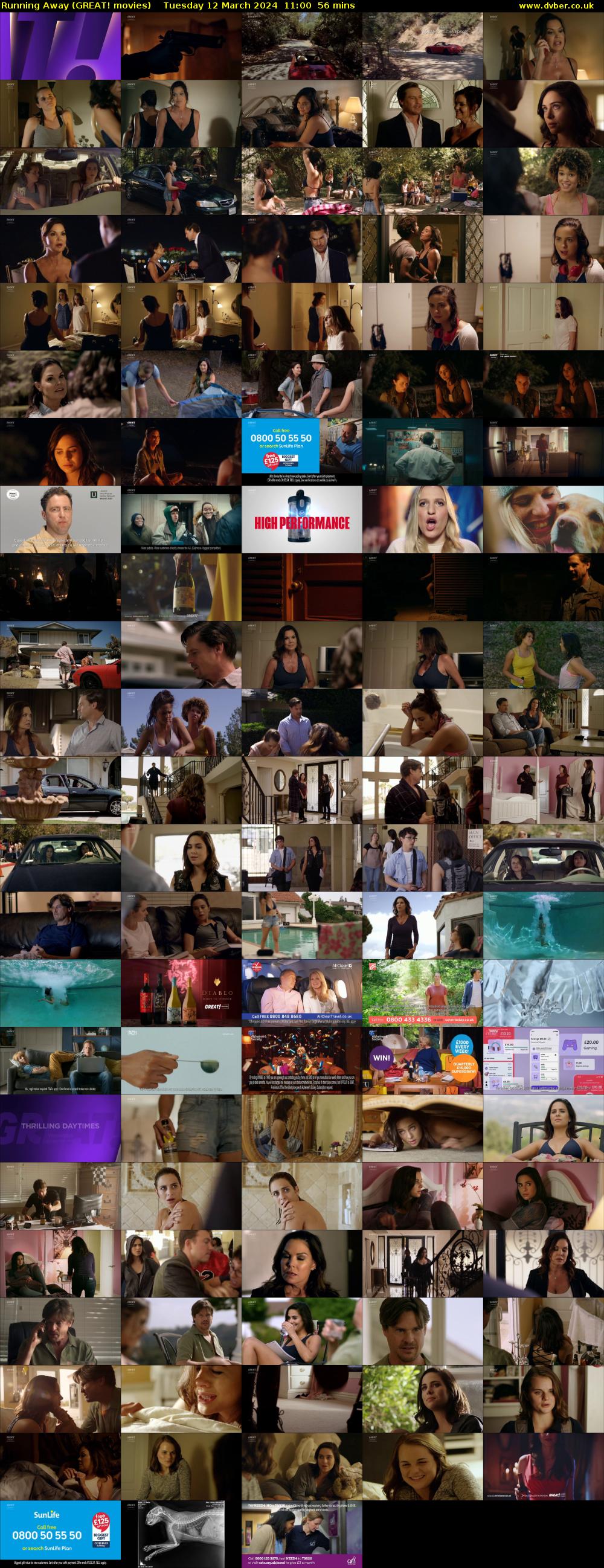 Running Away (GREAT! movies) Tuesday 12 March 2024 11:00 - 11:56