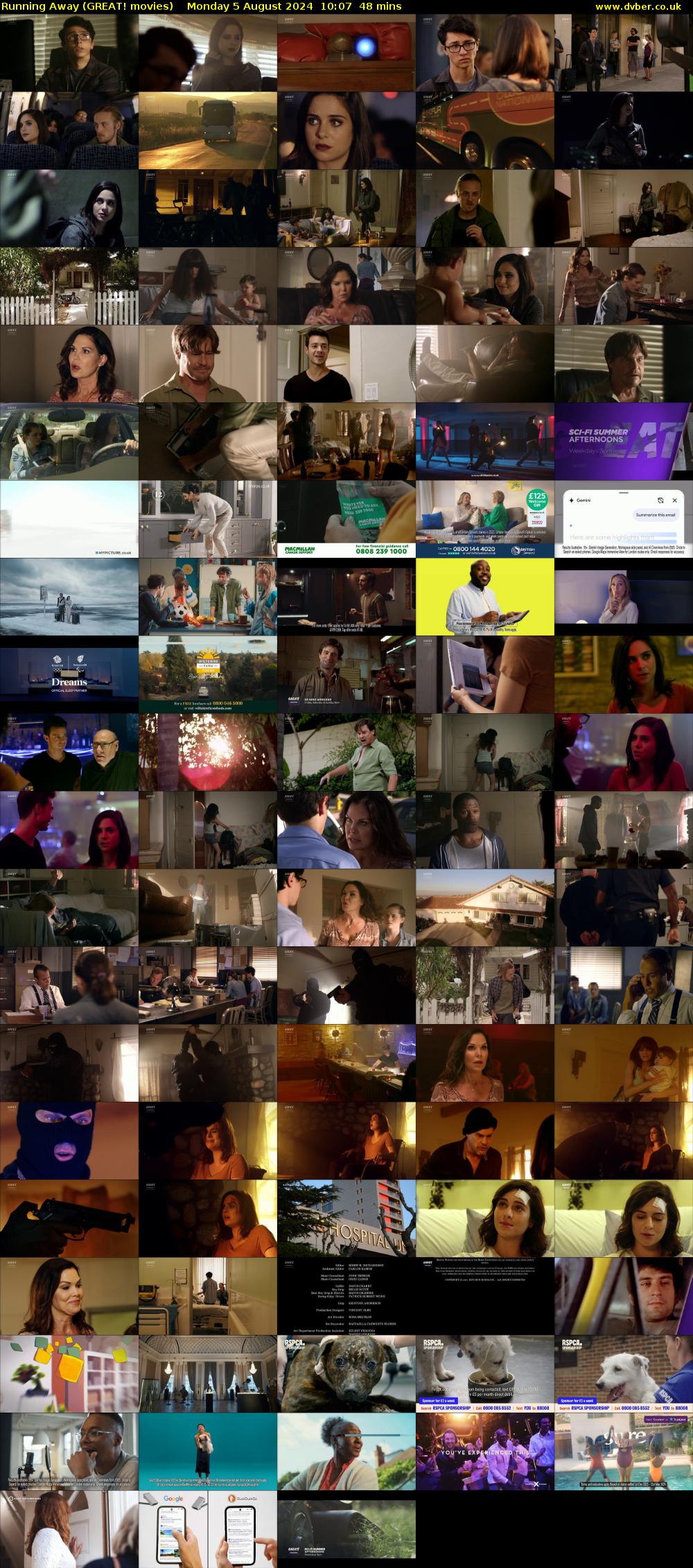 Running Away (GREAT! movies) Monday 5 August 2024 10:07 - 10:55