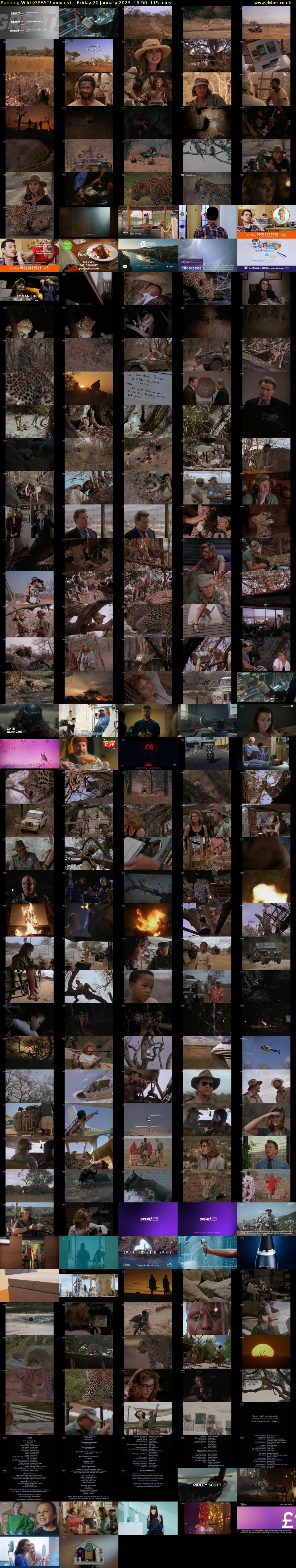 Running Wild (GREAT! movies) Friday 20 January 2023 16:50 - 18:45