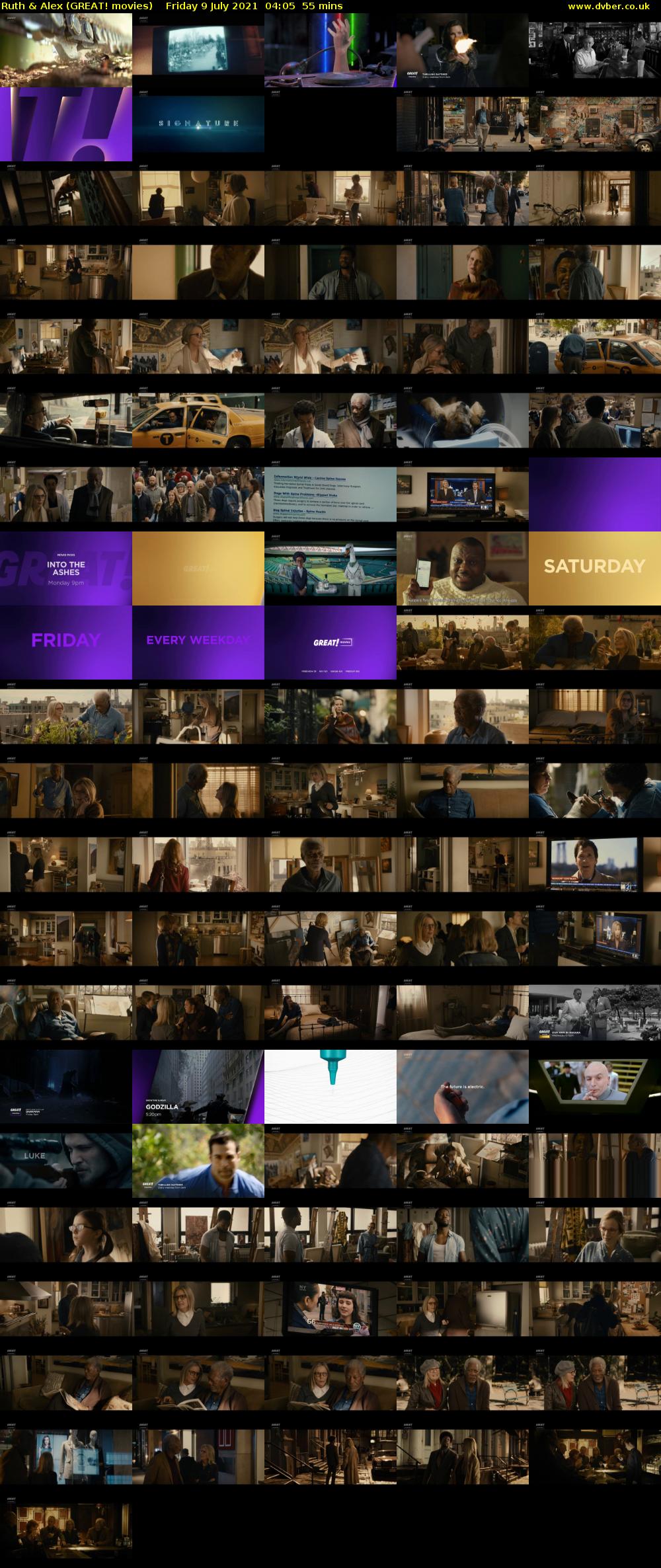 Ruth & Alex (GREAT! movies) Friday 9 July 2021 04:05 - 05:00