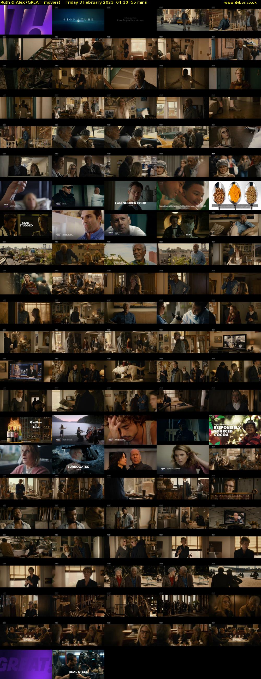 Ruth & Alex (GREAT! movies) Friday 3 February 2023 04:10 - 05:05