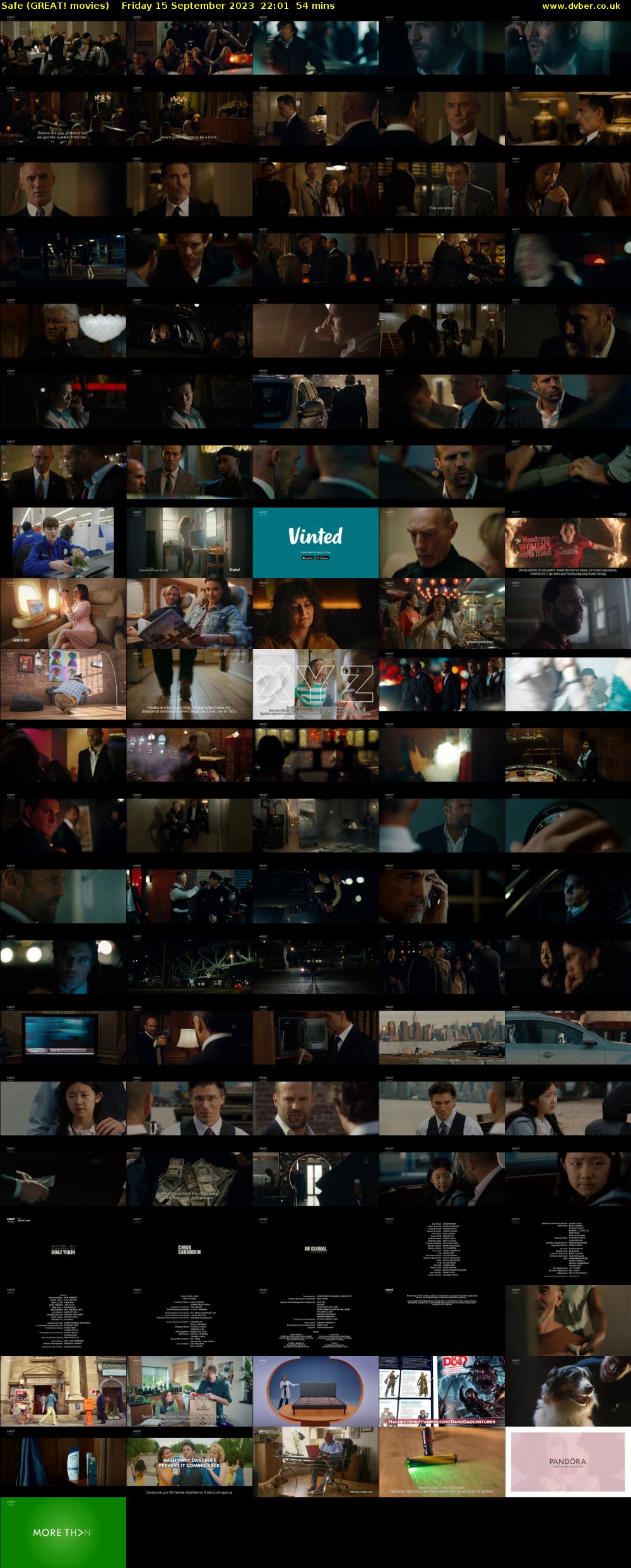 Safe (GREAT! movies) Friday 15 September 2023 22:01 - 22:55