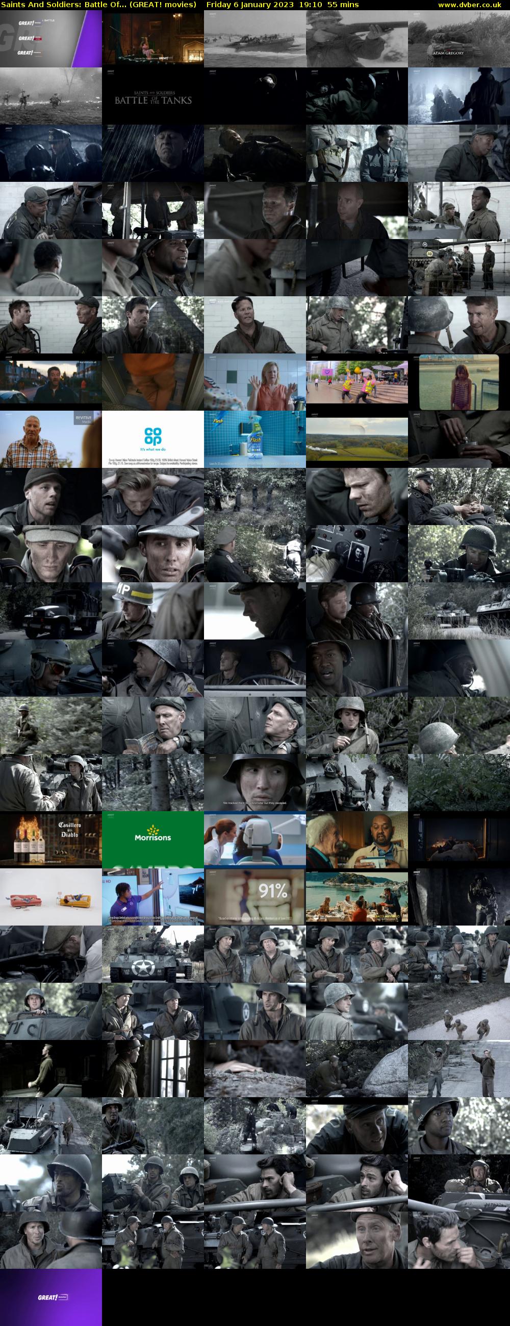 Saints And Soldiers: Battle Of... (GREAT! movies) Friday 6 January 2023 19:10 - 20:05