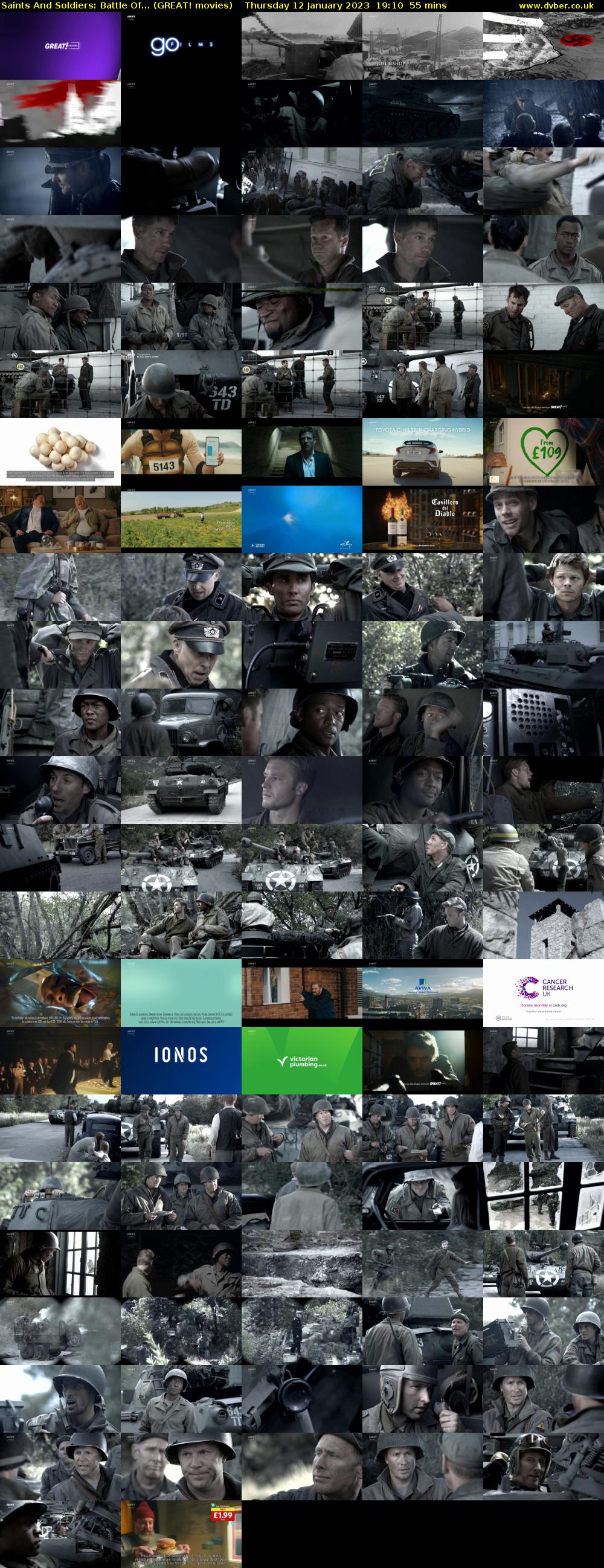 Saints And Soldiers: Battle Of... (GREAT! movies) Thursday 12 January 2023 19:10 - 20:05