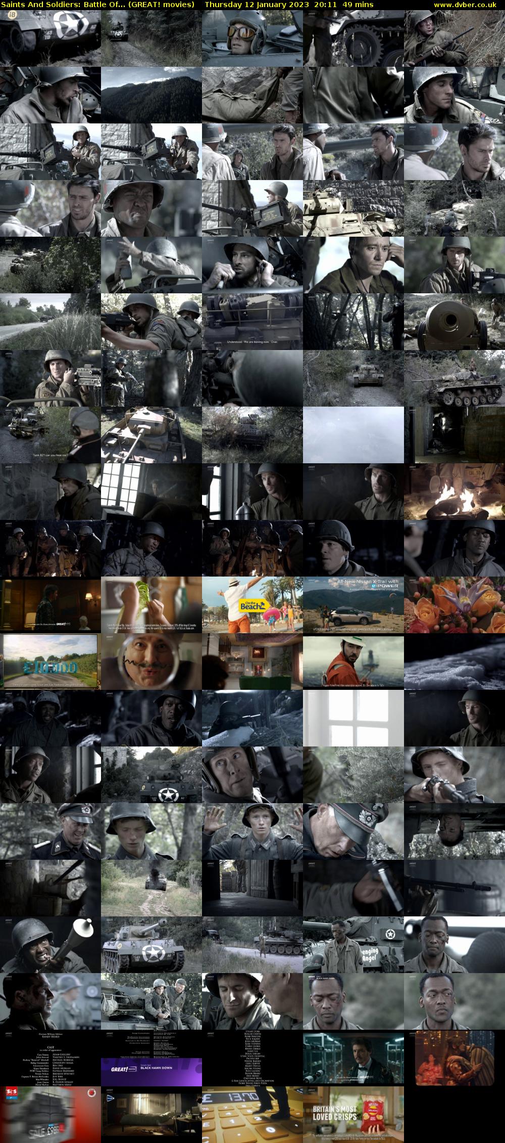 Saints And Soldiers: Battle Of... (GREAT! movies) Thursday 12 January 2023 20:11 - 21:00