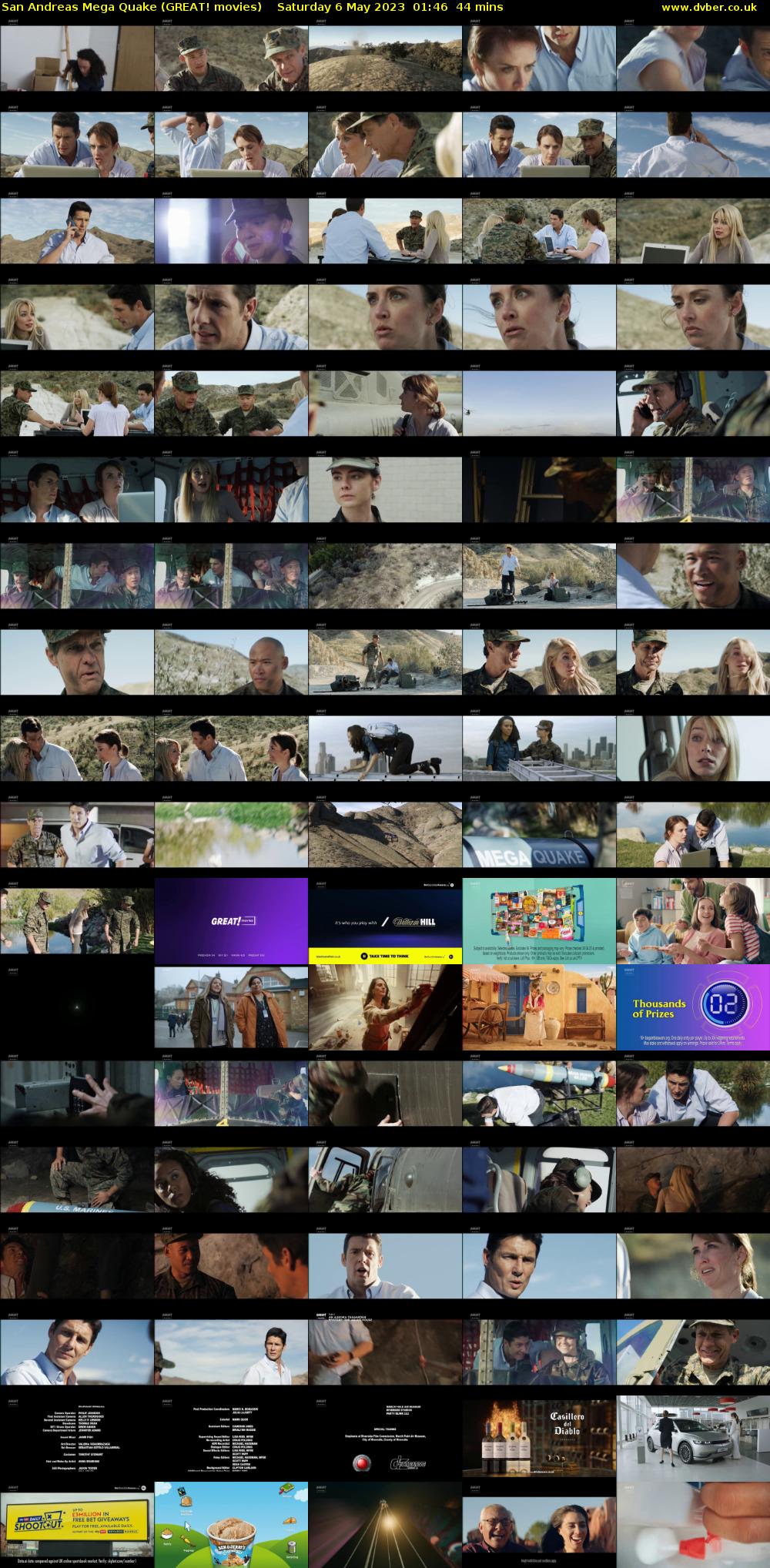 San Andreas Mega Quake (GREAT! movies) Saturday 6 May 2023 01:46 - 02:30