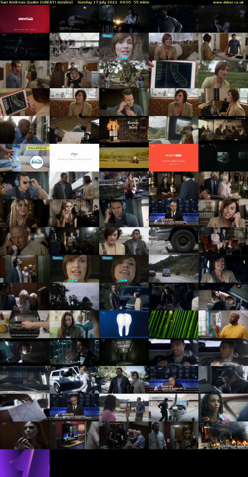 San Andreas Quake (GREAT! movies) Sunday 17 July 2022 04:05 - 05:00