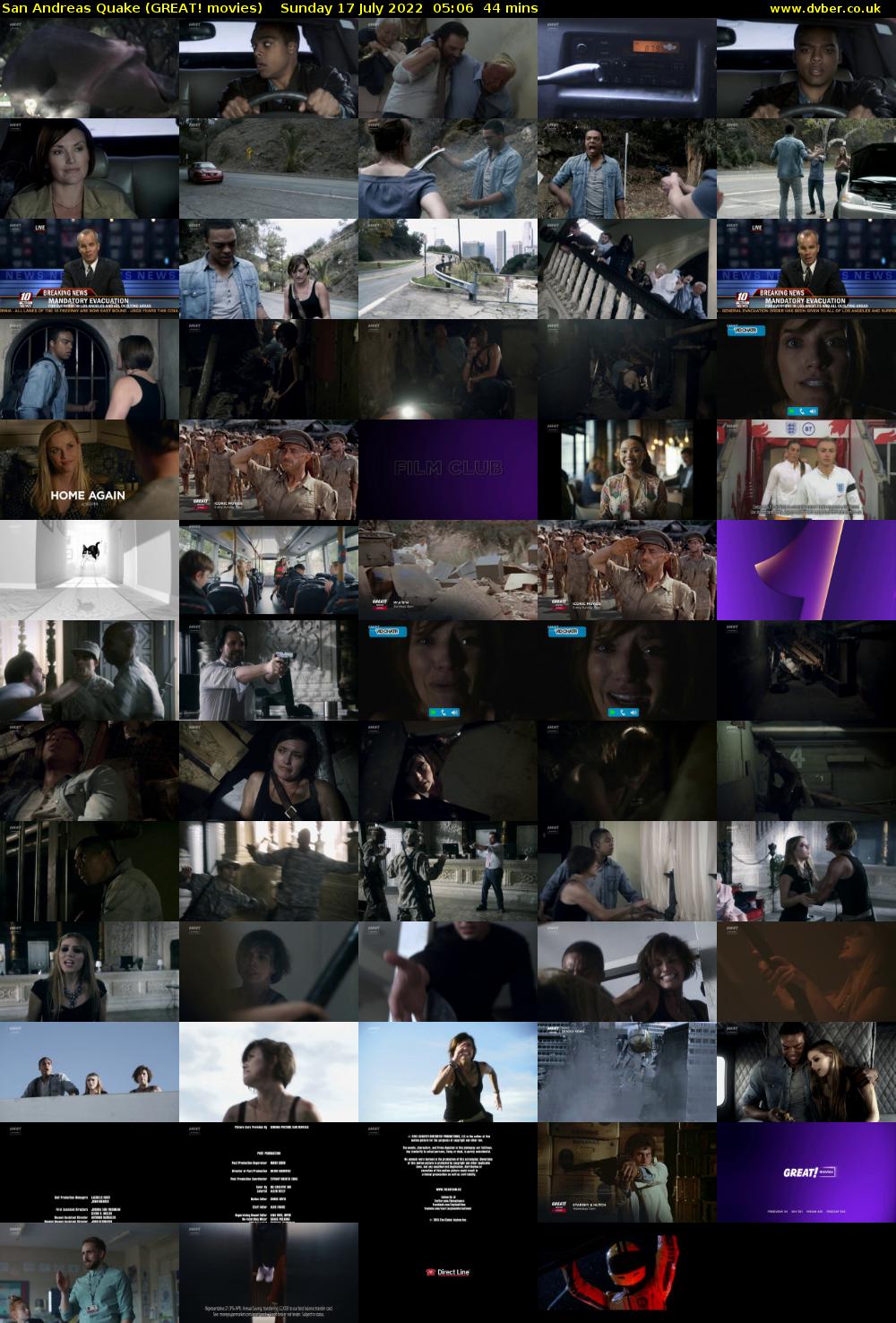 San Andreas Quake (GREAT! movies) Sunday 17 July 2022 05:06 - 05:50