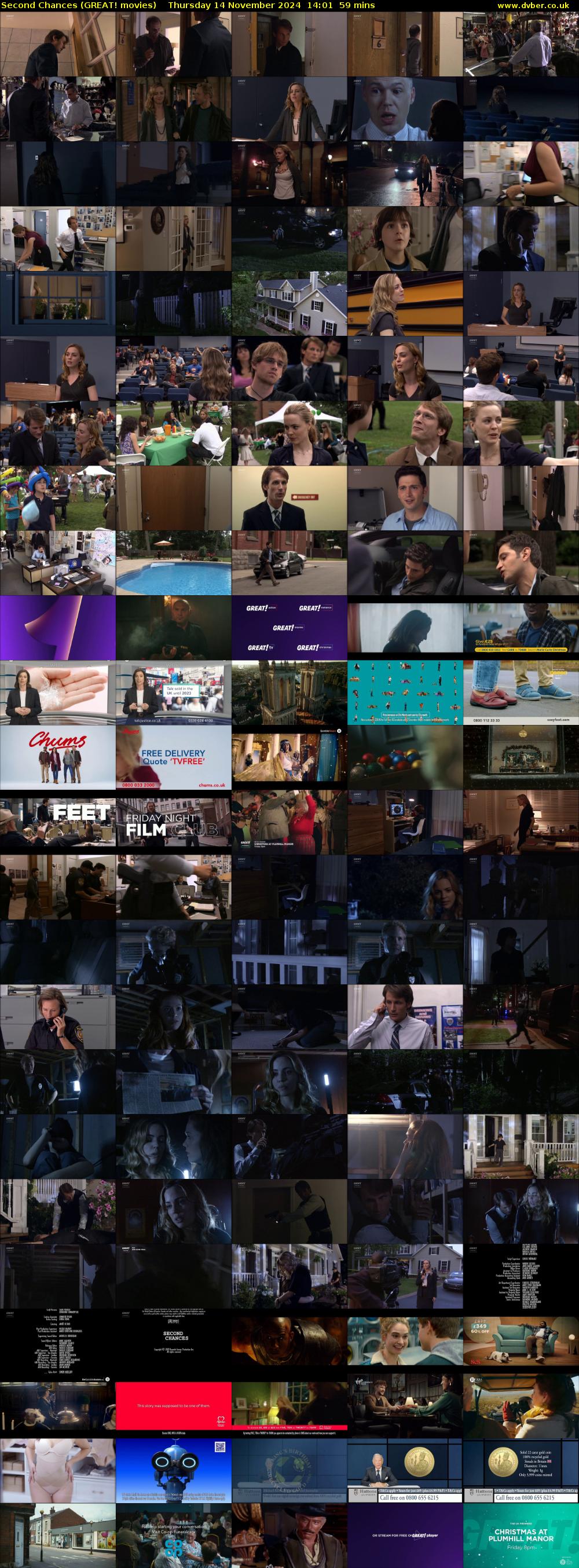 Second Chances (GREAT! movies) Thursday 14 November 2024 14:01 - 15:00