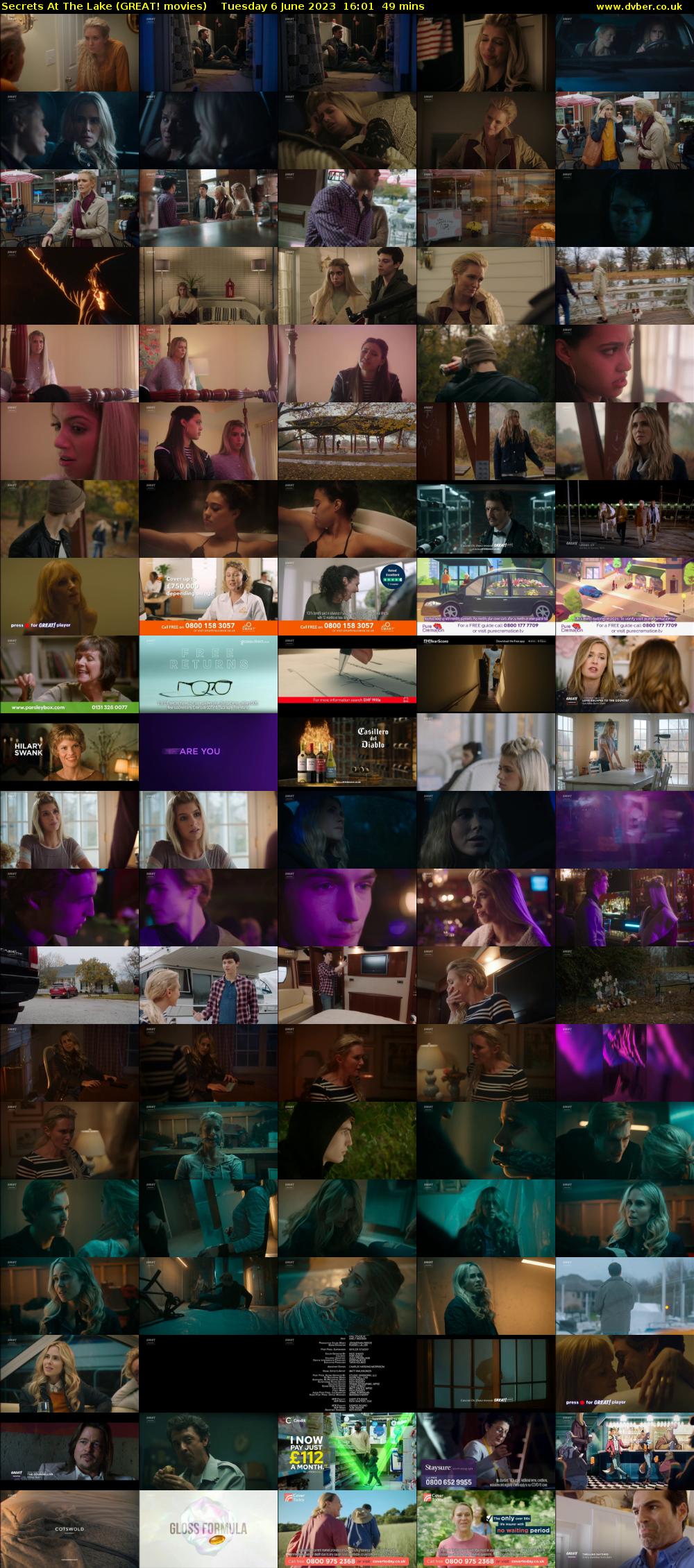 Secrets At The Lake (GREAT! movies) Tuesday 6 June 2023 16:01 - 16:50