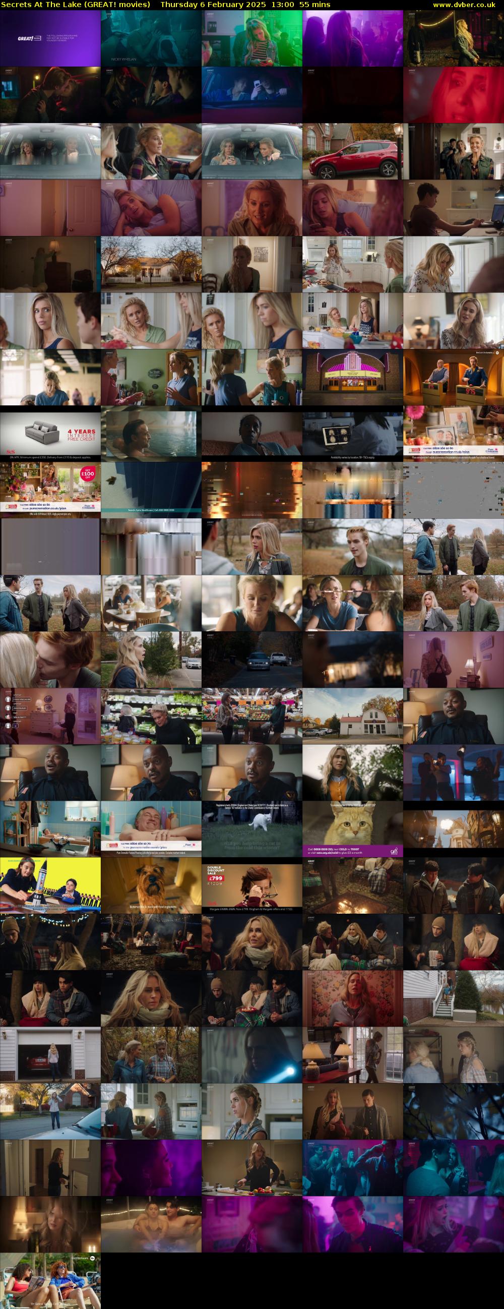 Secrets At The Lake (GREAT! movies) Thursday 6 February 2025 13:00 - 13:55