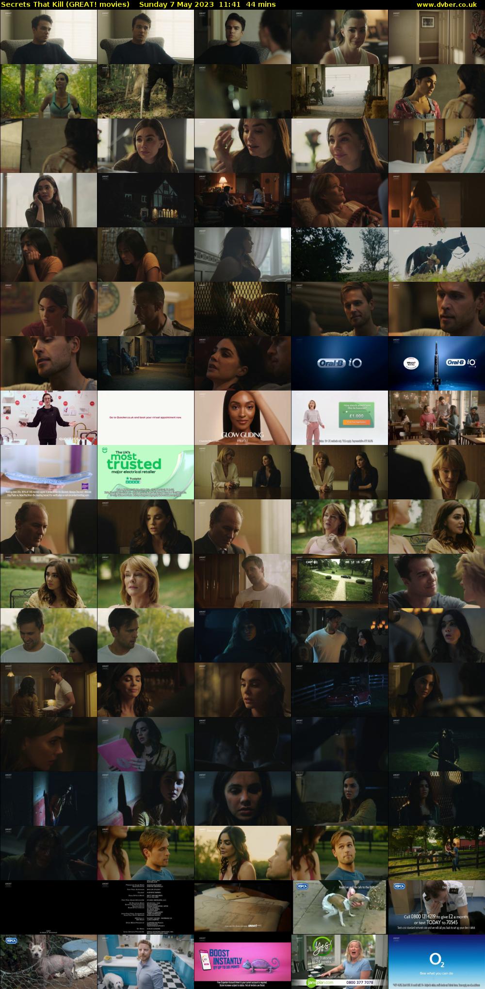Secrets That Kill (GREAT! movies) Sunday 7 May 2023 11:41 - 12:25