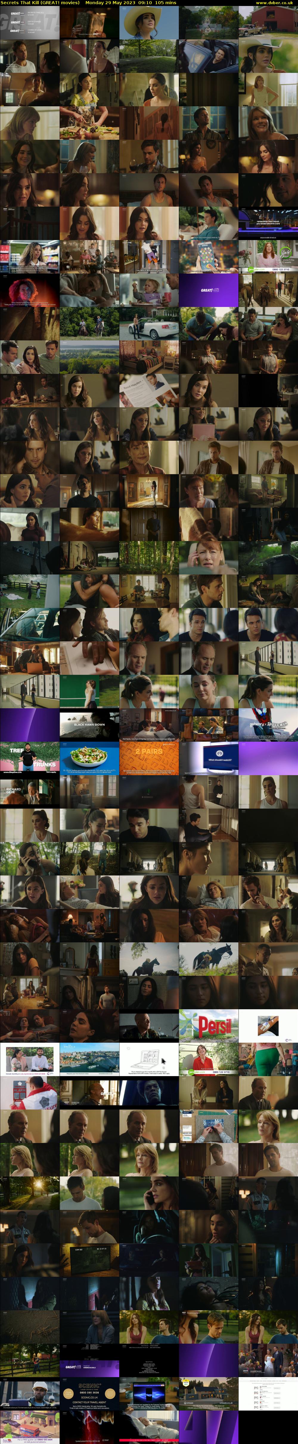 Secrets That Kill (GREAT! movies) Monday 29 May 2023 09:10 - 10:55