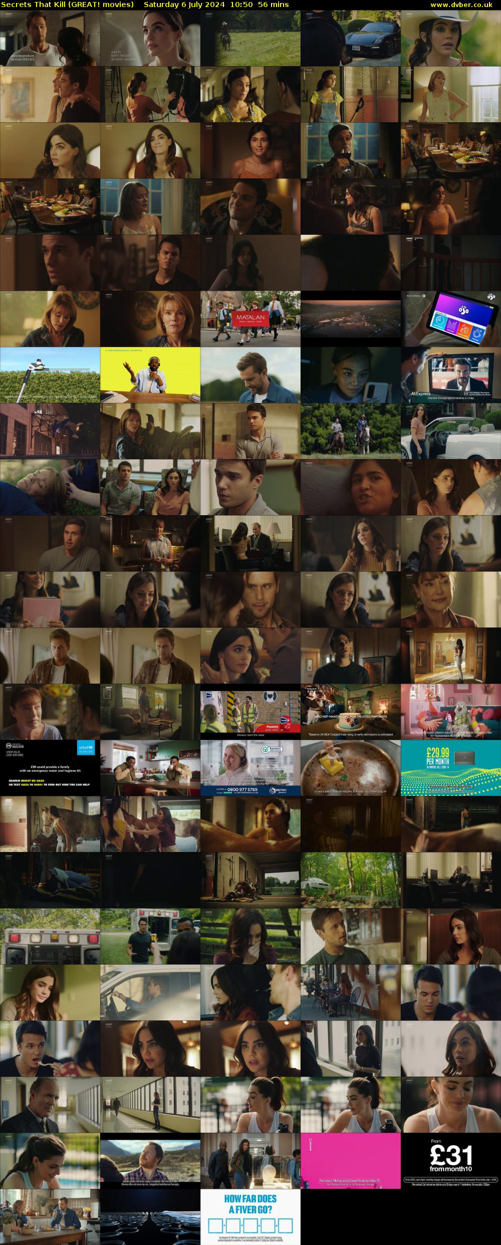 Secrets That Kill (GREAT! movies) Saturday 6 July 2024 10:50 - 11:46