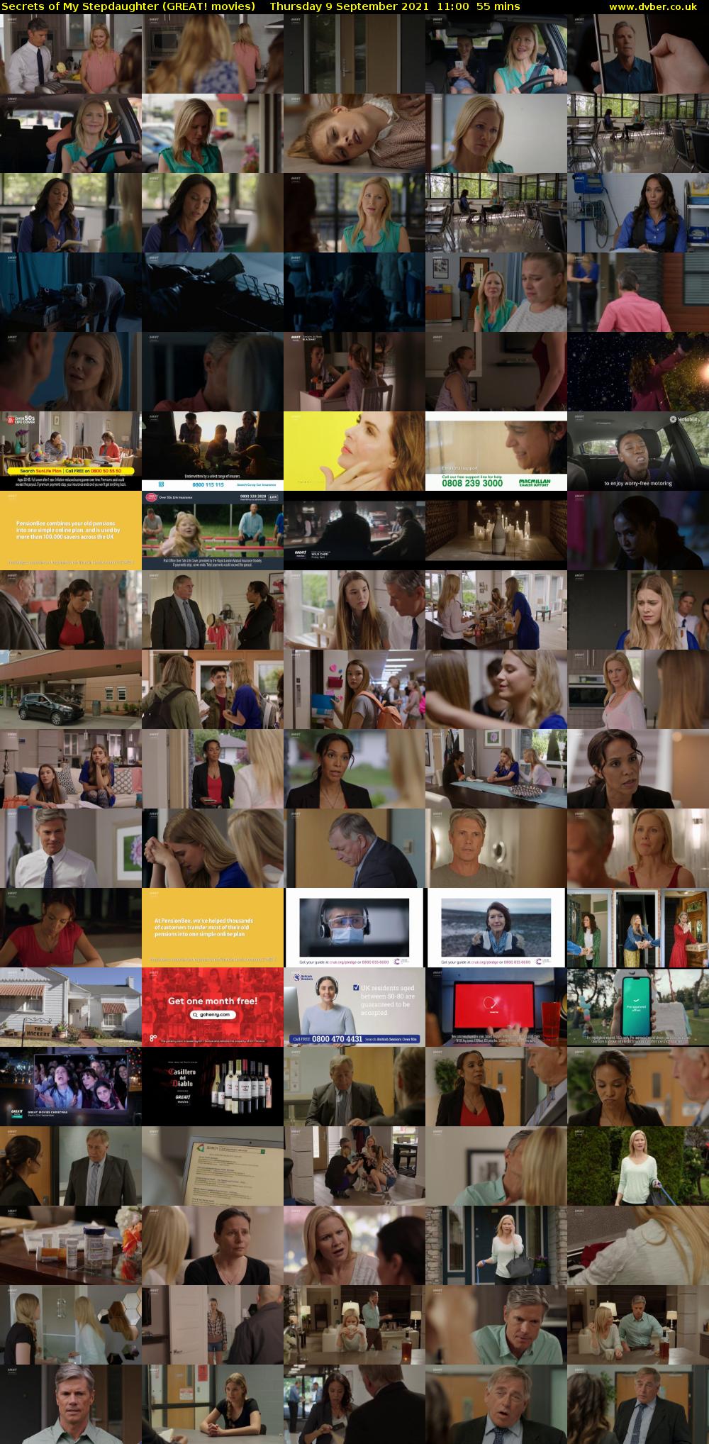 Secrets of My Stepdaughter (GREAT! movies) Thursday 9 September 2021 11:00 - 11:55